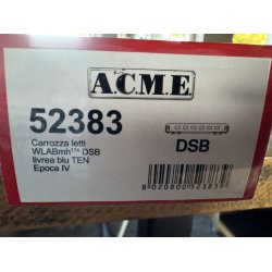 ACME HO 52283 DSB TEN sovevogn WLABmh