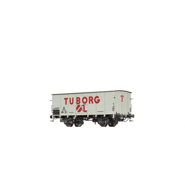 Brawa HO 49872 DSB Overdkket godsvogn ZB "Tuborg" litra 99 620 [P]
