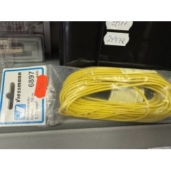 Viesmann 6897 H�jstr�mskabel 0,75 mm�, gul, 10 m