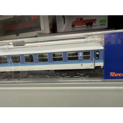 Roco HO 74302 DB AG eksprestogs personvogn 2 kl. Egnet til IR H�llental
