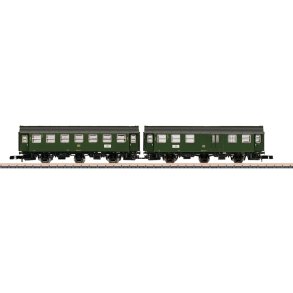 M�rklin 87061-05 spor Z DB  personvogne 2 -2 kl./pakvogn Med 3 akslede ombygningsvogne. Nyhed 2024 