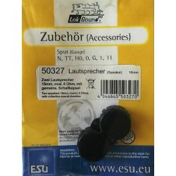 ESU 50327 &lrm;Hjttaler Dobbelt 16 MM 8 Ohm 1~2W til Loksound&lrm;