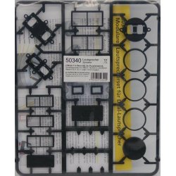 ESU 50340 &lrm;  2 x hjttaler 15x11mm rektangulr 8 Ohm med lydkapsel st&lrm;