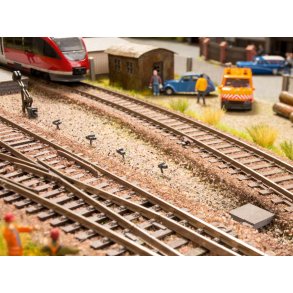 Noch HO 13610 Rulleholder s�t. 1 tryk rulleboks 2 rulleholder simple 2 rulleholdere dobbelt