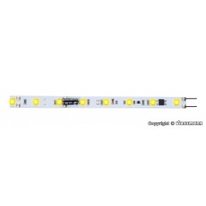 Viessmann HO/TT/N 5092 indvendig belysning 8 Led varm hvid til togvogne. Ml: L 13,2 x W 0,9 cm.‎