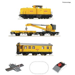 Roco HO 5100002 analog starts�t DB AG diesellok 212 med kran 