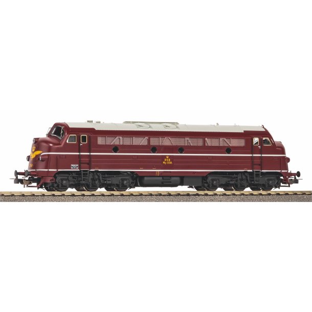 Piko HO 52503 DSB diesellok My 1139 med diesellyd til Märklin. Nyhed 2024. 