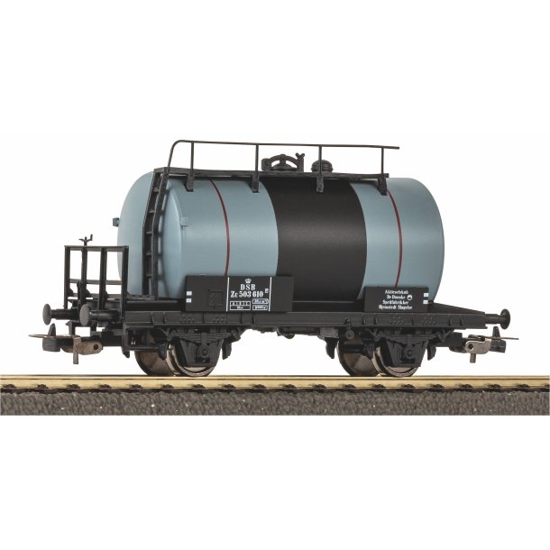 Piko HO 27714 DSB tankvogn med Melasse DDSF. P� lager d.8.10.2026