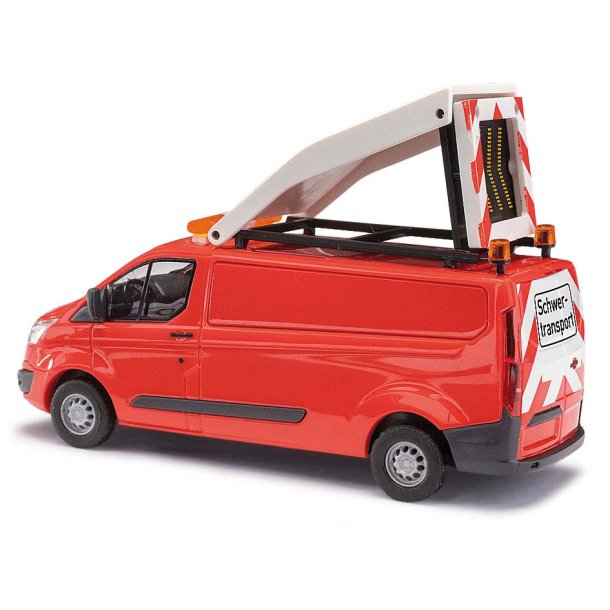 Busch HO 52424 Ford Transit, eskorte til tung transport