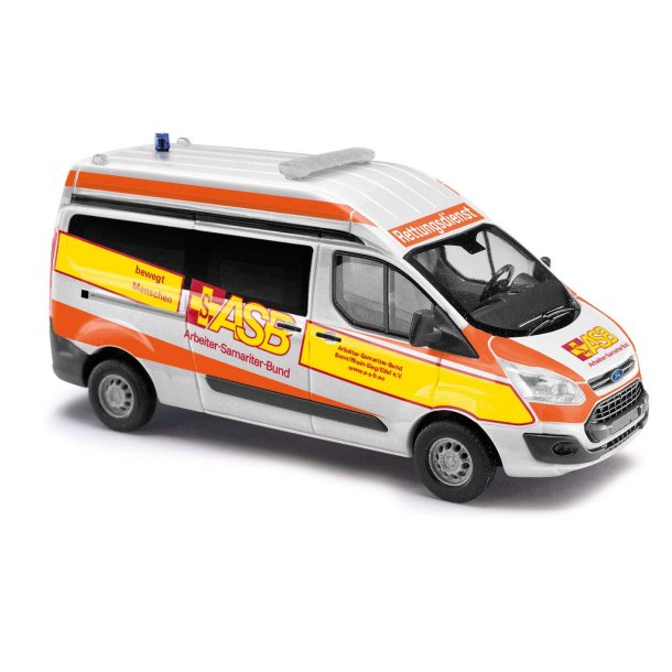 Busch HO 52514 Ford Transit Custom High Roof, ASB Bonn