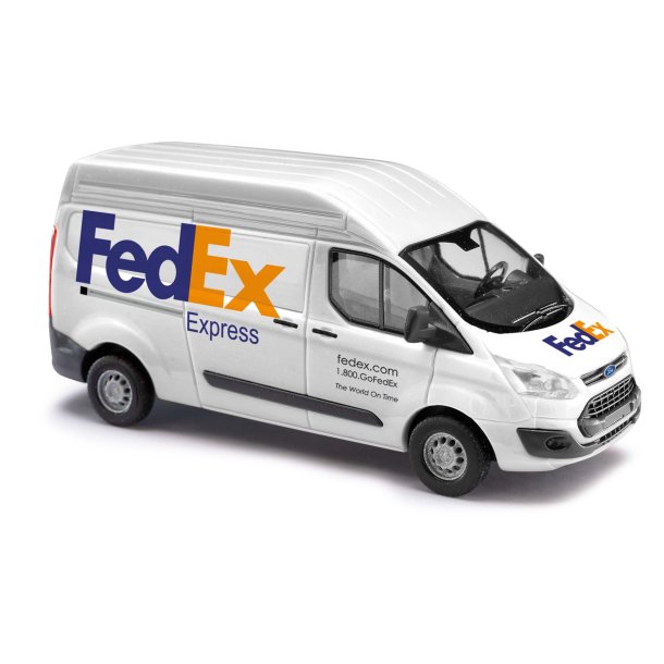 Busch HO 52516 Ford Transit Custom varevogn med hjt tag, FedEx