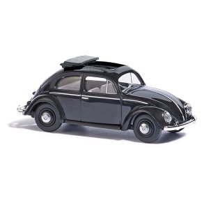Busch HO 52942 VW Beetle med kringlevindue og stoftag, sort