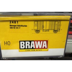 Brawa HO 2481 SBB �lvogn Feldschl�sschen 90 591