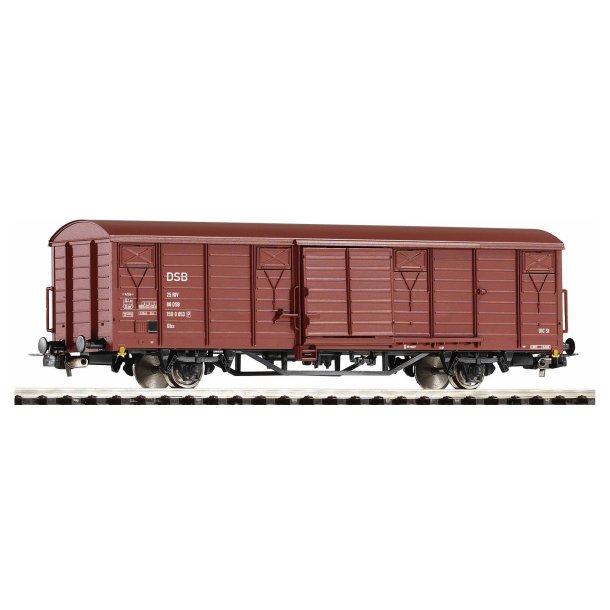 Piko HO 54093 DSB lukket godsvogn Gbs258. Nyhed 2023