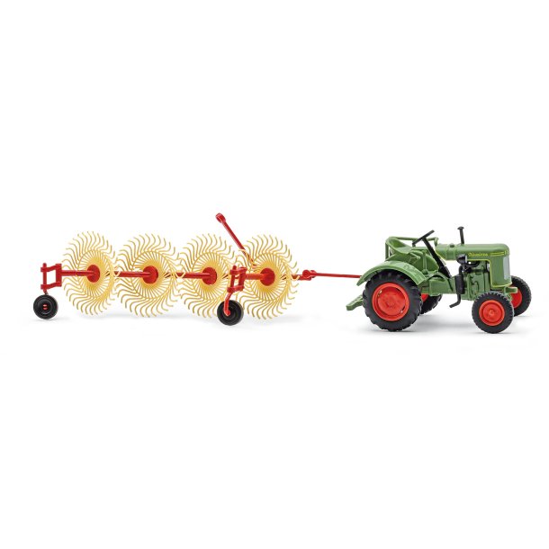 Busch HO 54155 Fendt F 15 Dieselross med Bautz Spider BS4. 