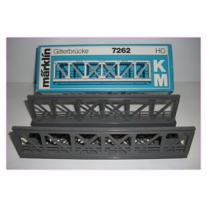M�rklin 7262 brostykke K-M skinner 180 mm