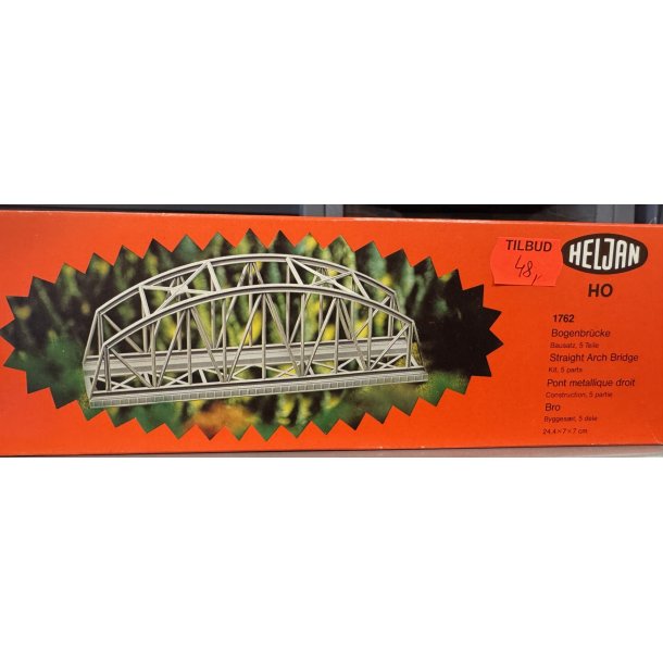 Heljan HO 1769 jernbane st�lbro 24,4 x 7 x 7 cm. Bygges�t