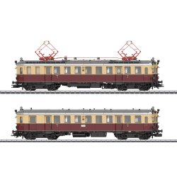 MHI model. M�rklin 39852 DRG Skinnevogn elT med styrevogn elS med MFX+ og motorlyd. Nyhed 2026