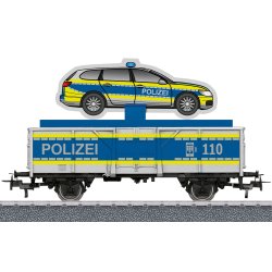 MHI model. M�rklin 47623 Politi Godsvogn med lydmodul