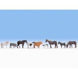 Noch HO 15713 figur st Dyr p grden