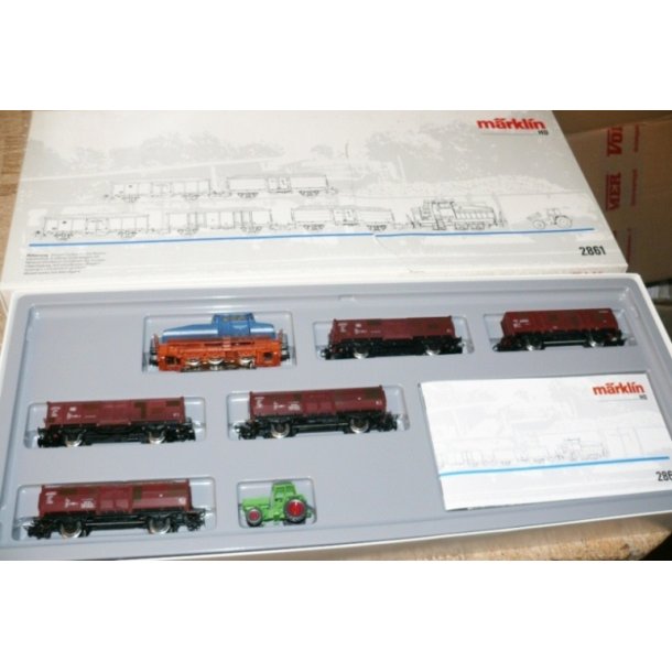 Marklin 2861 DB DHG godstogst ''Rbenzug''