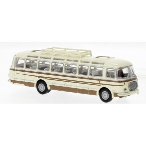 Brekina HO 58238 Skoda bus 706 RTO Lux lys beige/brun. Nyhed 2023