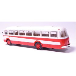 Brekina/Starline HO 58257 Skoda bybus 706 RTO JZS Jelcz 043 rgang 1960 hvid/rd