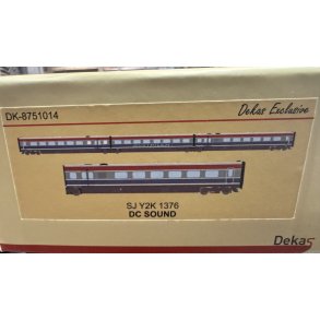 Dekas HO 8751014 SJ dieseltogs�t 1376 Y2K Kustpilen med DCC j�vnstr�m og diesellyd