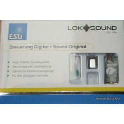 ESU 58410 Loksound V5,0 dekoder DCC/MM/SX/M4 8 pins med hjtaler. Valgfri lyd koster 50 kr. Ekstra