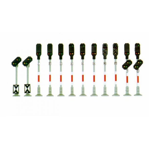 Busch TT/N 5850 Signal byggest 12 stk. Uden funktion