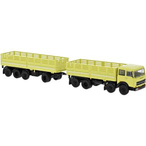 Brekina/Starline HO 58532 Fiat 691 lysegul/sort Millepiedi rgang 1970