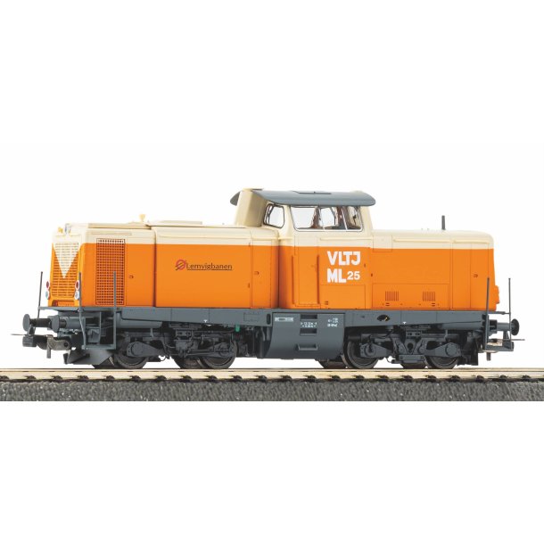 Piko HO 52100 VLTJ Lemvigbanen diesellok ML25 til analog j�vnstr�m drift. Nyhed 2025. P� lager d.8.10.2026