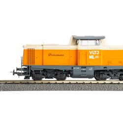 Piko HO 52100 VLTJ Lemvigbanen diesellok ML25 til analog j�vnstr�m drift. Nyhed 2025. P� lager d.8.10.2026