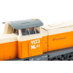 Piko HO 52100 VLTJ Lemvigbanen diesellok ML25 til analog j�vnstr�m drift. Nyhed 2025. P� lager d.8.10.2026