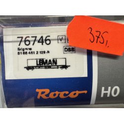 Roco HO 76746 DSB lommevogn med trailer Leman
