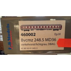 L.s models HO 460002 DB person/liggevogn 2 kl. Bvcmz 248.5