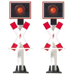 Busch 5951 spor N &lrm;2 advarselsblink uden kredslb (som supplement til det komplette st 5949). &lrm;