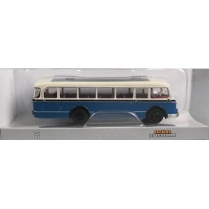 Brekina HO 59854 IFA H 6 B bus hvid/bl� �rgang 1953. Nyhed 2024