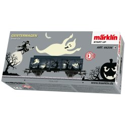 Mrklin 44234 Geisterwagen - Glow in the Dark med Batteridrevet lydmodul med spgelseshyl. 