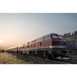 MHI Model. M�rklin 39320 DB diesellok BR 320 001 K�mpen af Allg�u-jernbanen. Med MFX+ og diesellyd