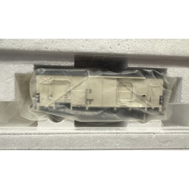 McK HO 1905 DSB lukket godsvogn Hvid Hs 21 86 210 0 068-4
