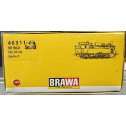 Brawa HO 40311 DRG damplok 94 digital til M�rklin drift med damplyd samt r�g