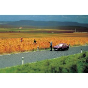 Busch HO/TT 6034 Landevej 66 mm bred, 1 m lang