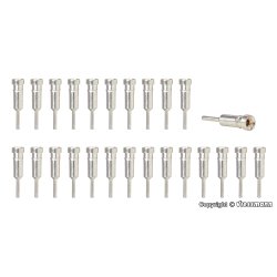 Viessmann 6044 Adapter pin til distributionsstrimmel, 25 styk