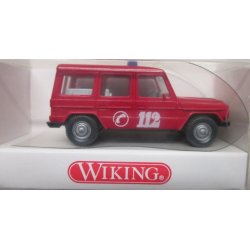 Wiking HO 609 01 17 Mercedes-Benz G-Klasse Feuerwehr som ny i original emballage