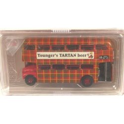 Brekina HO 61107 AEC Routemaster Younger's Tartan l rgang 1960. Nyhed 2021