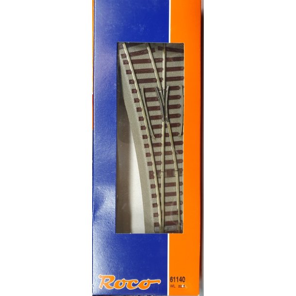 Roco HO 61140 geoLine sporskift venstre 22,5°