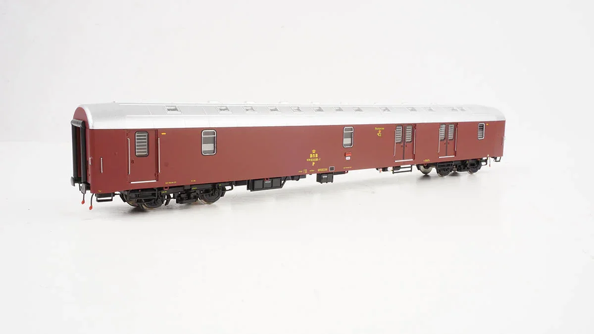 Voiture H0 Heljan DSB Litra P 50 86 90-83 806-7 - Modèle Réduit Train Neuf