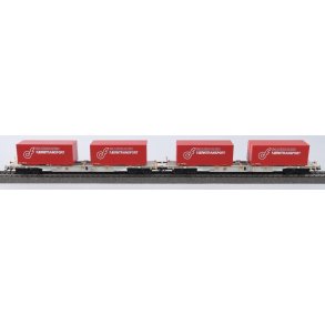 M�rklin 47083 DSB/AAE containervogns�t Spedition Skandinavisk Fjerntransport