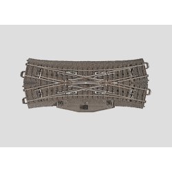 Mrklin 24624 EL Sporkryds 188,3 mm / 24,3Med drev og belyst lanterner.